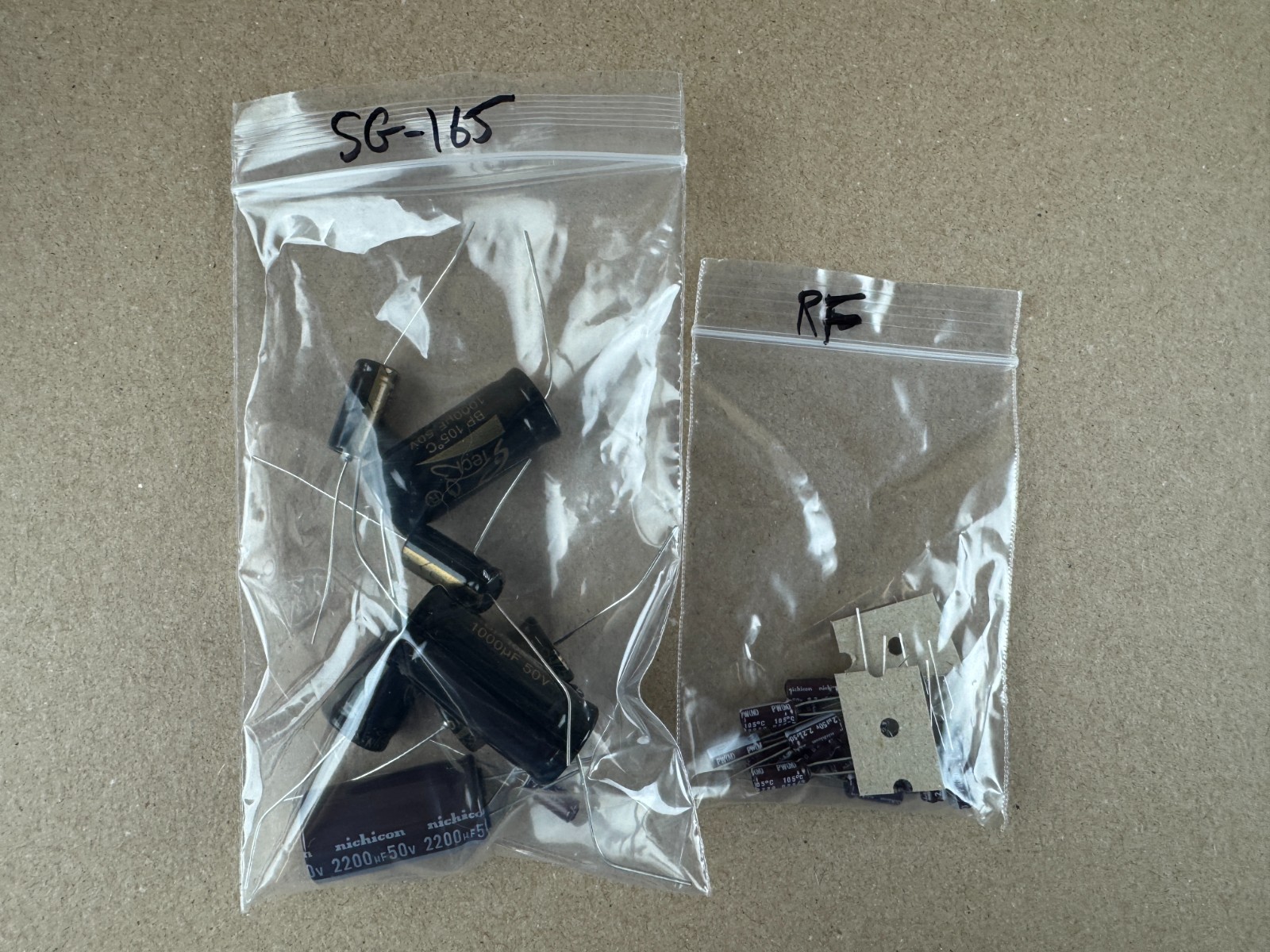 Rebuild Kit for Sencore SG-165 Signal Generator Full Recap Capacitor Set