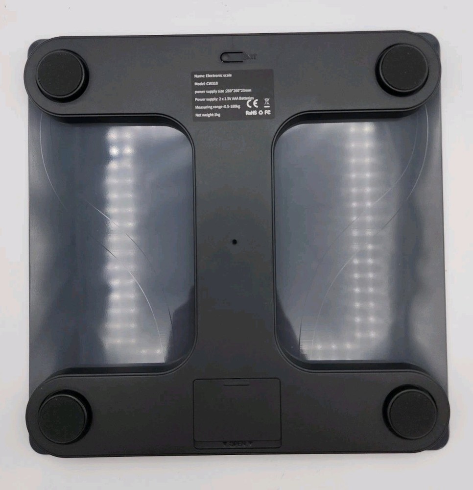 Plusluck Smart Scale: Digital Body Fat and BMI Analyzer with App Integration