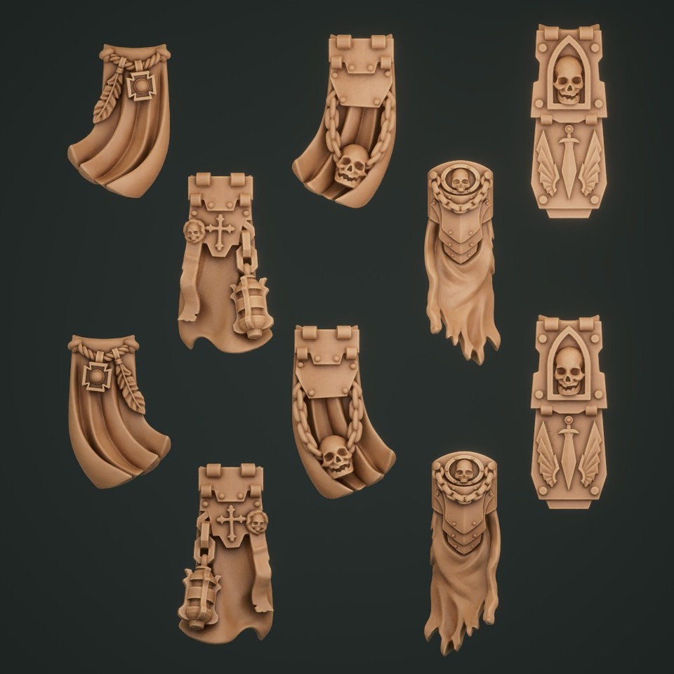 10-20x Tabards for Gloomy Angel Space Knights
