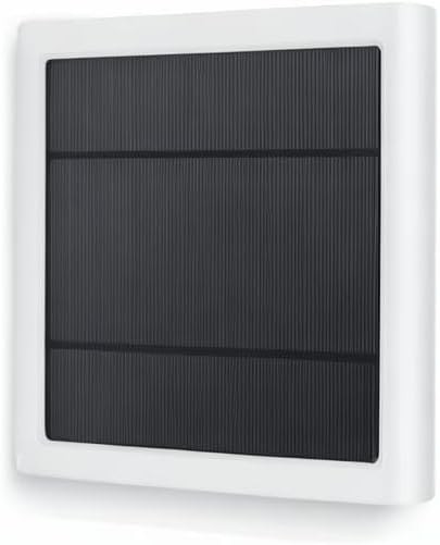 Solar Panel for Ring Camera, 4W Charger Compatible with 1pc, White