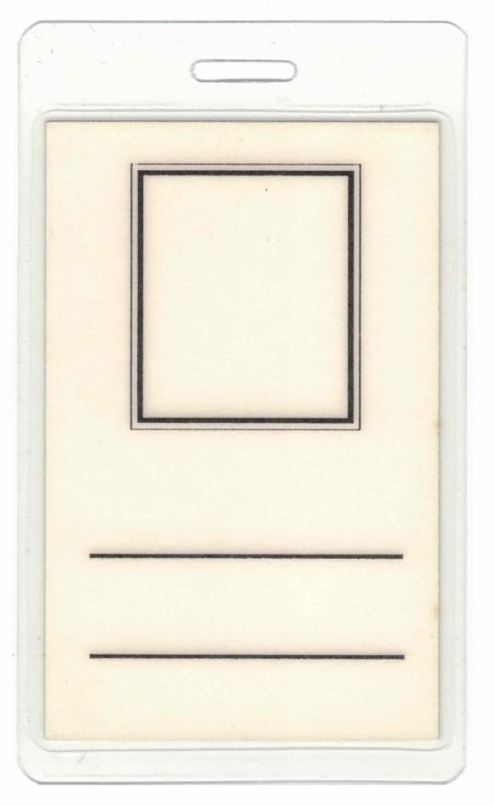 Kiss Revenge World Tour 1992. Laminate Working Personnel Backstage Pass