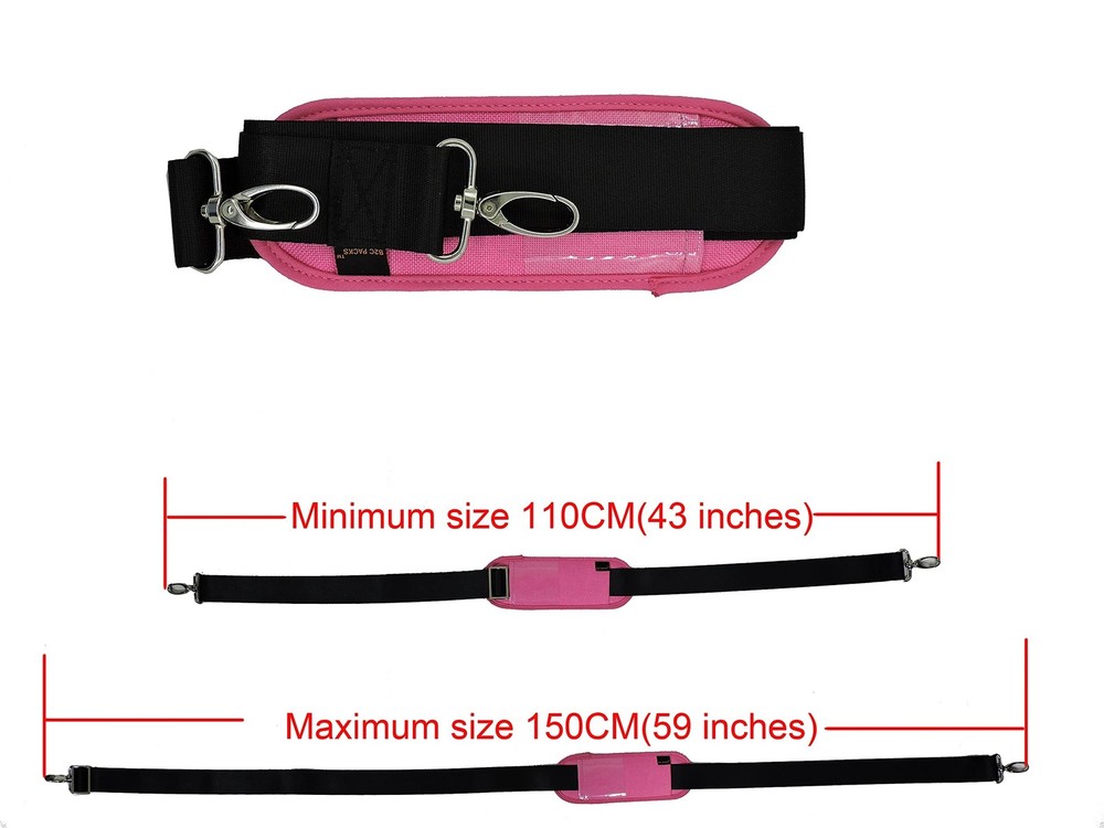 Replacement Shoulder Strap Adjustable Bag Purse Shoulder Belt Gray