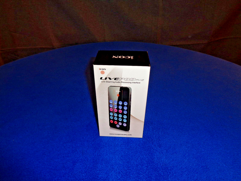 Icon Pro Audio LivePod Plus Livestreaming Audio Interface - NEW SEALED