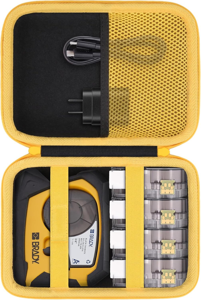 Label Printer Case Compatible with Brady M211 Portable Bluetooth Monochrome Labe