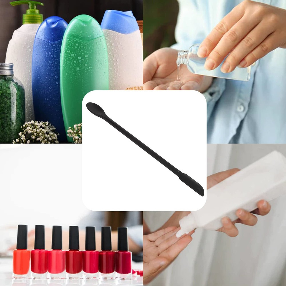 Mini Makeup Spatula Silicone Spatula Set, 20Pcs Small Tip Bottle Scraper with...