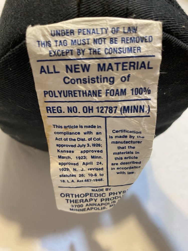 The Original McKenzie Lumbar Roll OTPT Missing the Strap