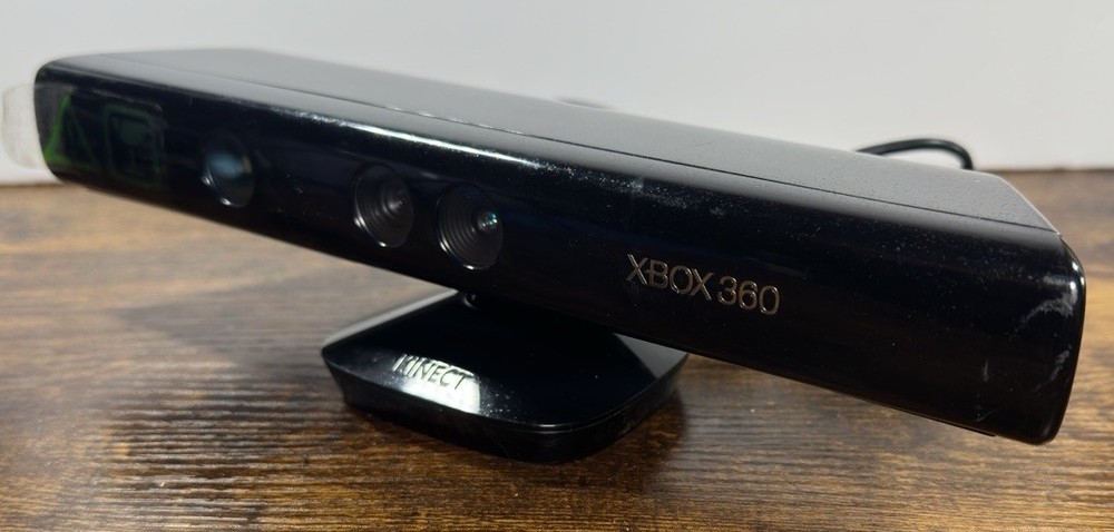 Official Microsoft Xbox 360 Kinect Motion Sensor Bar With 4 Games - See All Pics