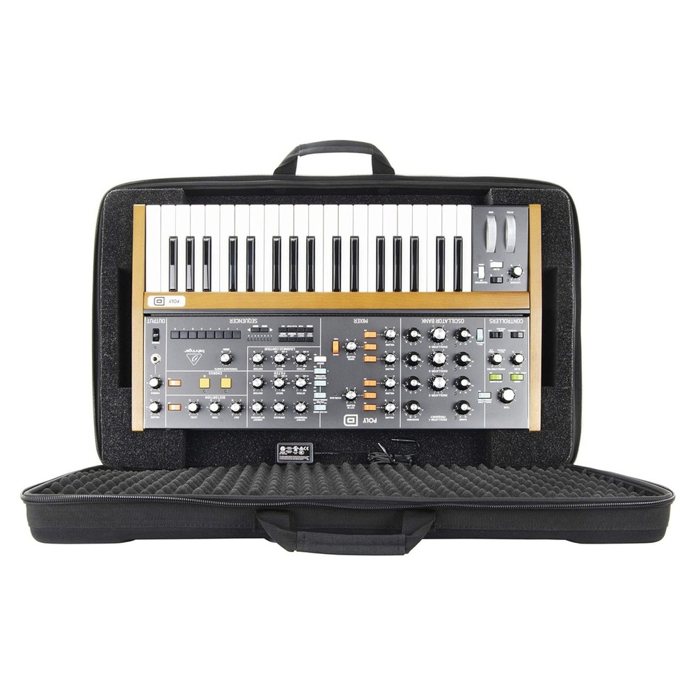 Odyssey EVA Molded Case for Behringer Poly D Synth with Foam Padded Interior