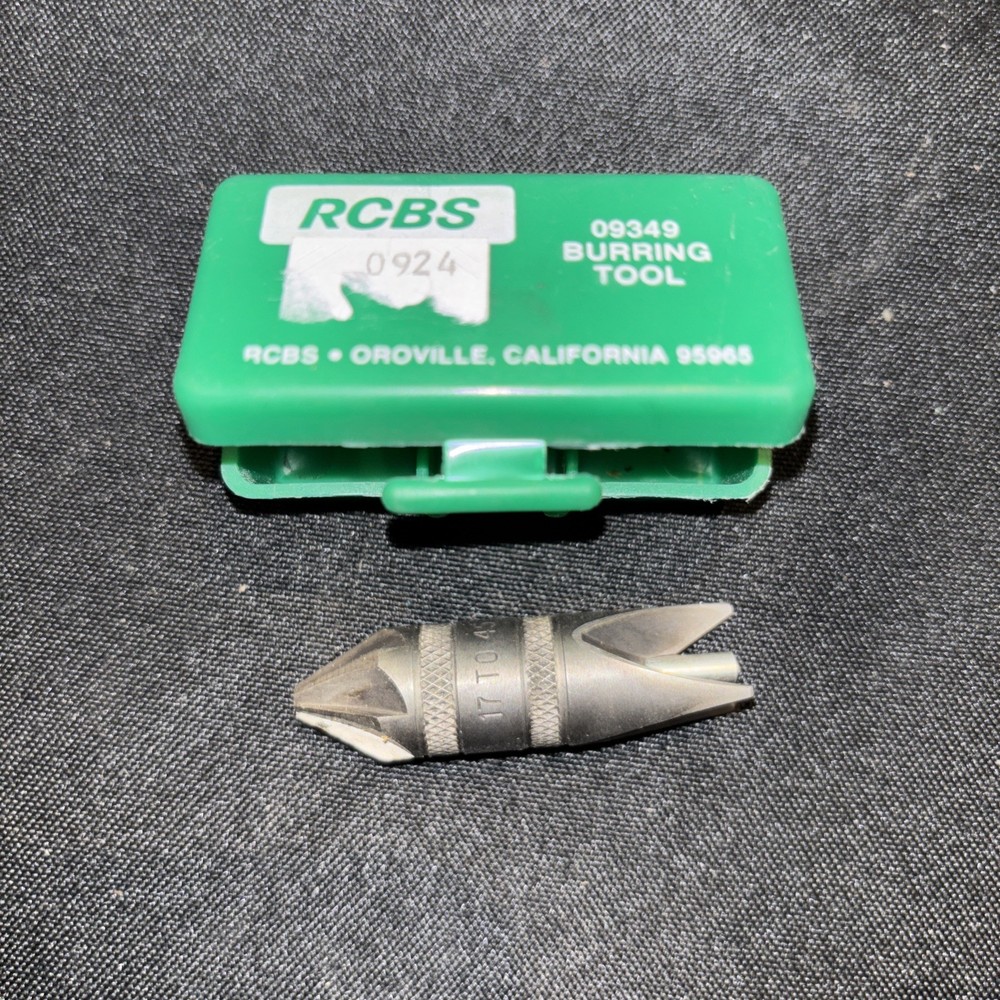 RCBS Chamfer/Burring Deburring Tool 09349 Reloading