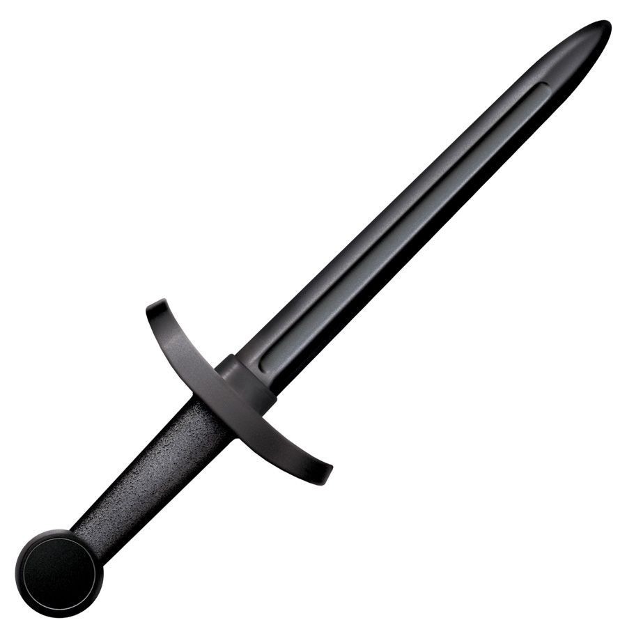 Cold Steel 20" Black Handle Polypropylene Training Dagger Knife - 92BKD