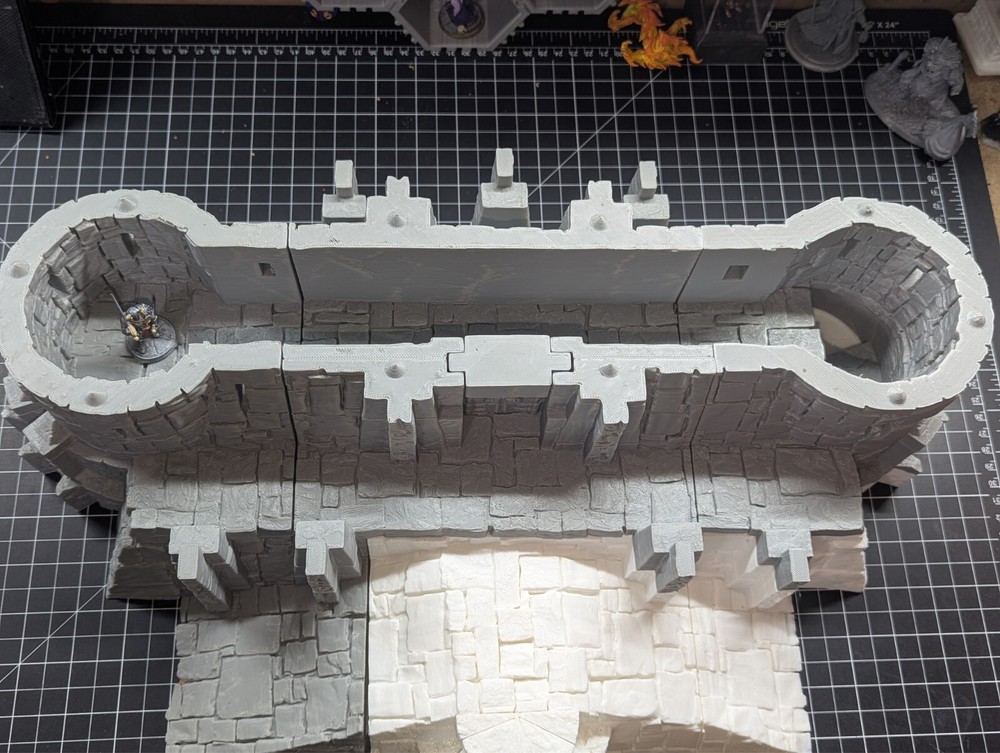 Underdark Barracks D&D TTRPG Terrain 28mm by GameScape3D