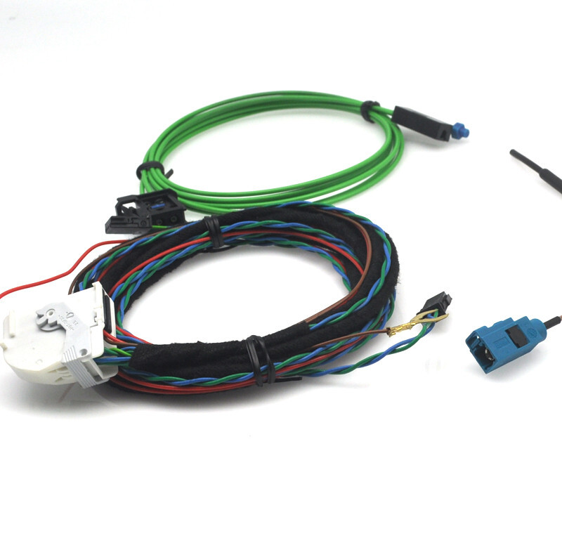 Add Combox Bluetooth antenna most mic Harness Cable For BMW E60 E70 E90 F10 CIC