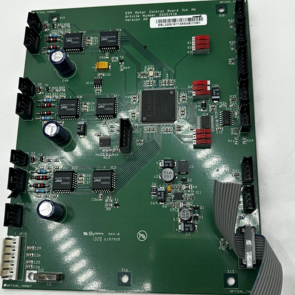 MOTOR CONTROL BOARD E59 3CH MK ARTICLE NUMBER 22051918, 94V-0 E157925 BOARD 🎯
