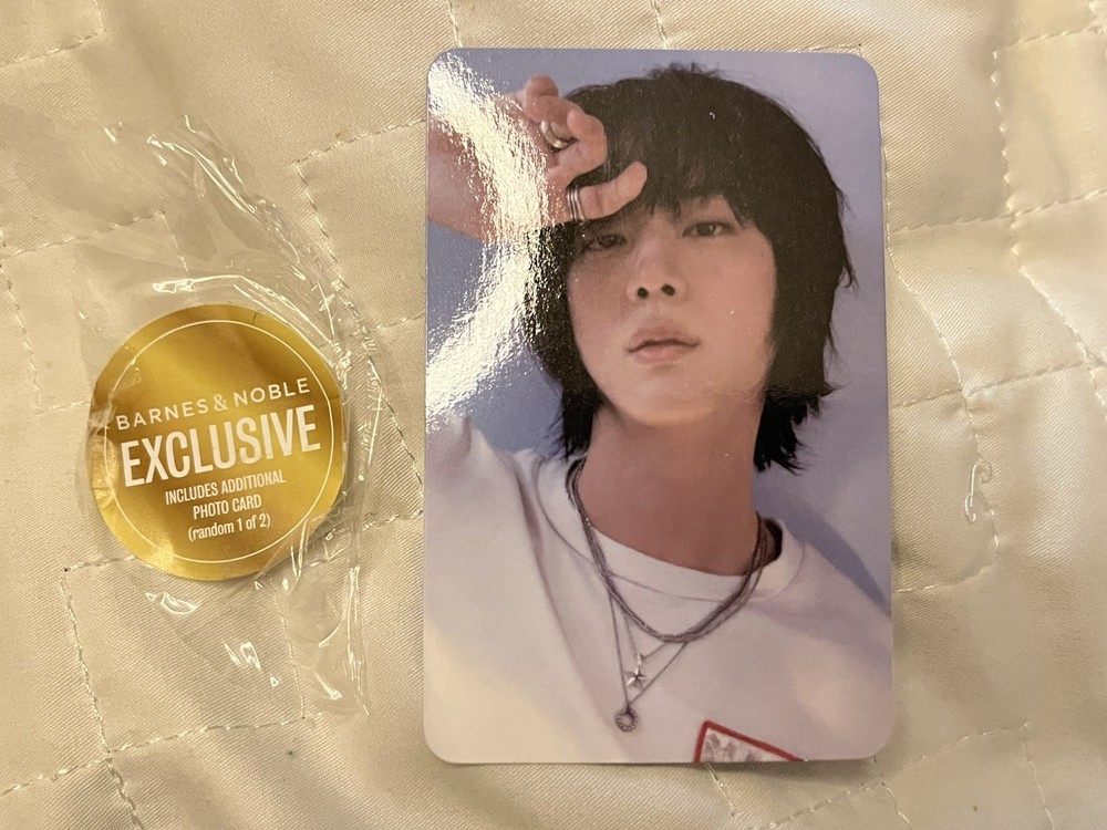 BTS Jin Echo Barnes & Noble Exclusive Photocard Version 1