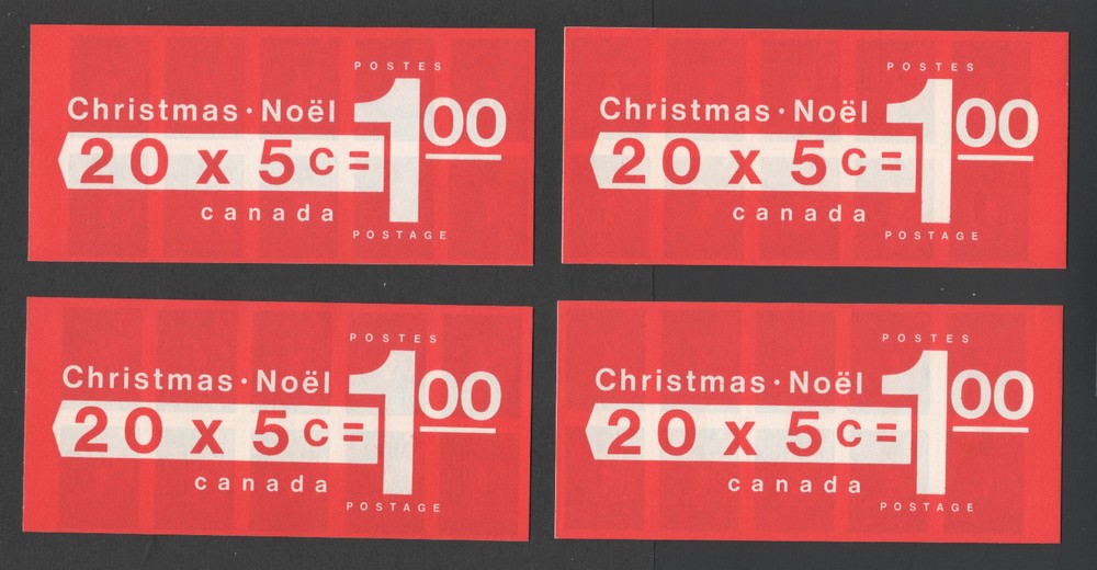 Canada #BK73a-b-c-d Mint.