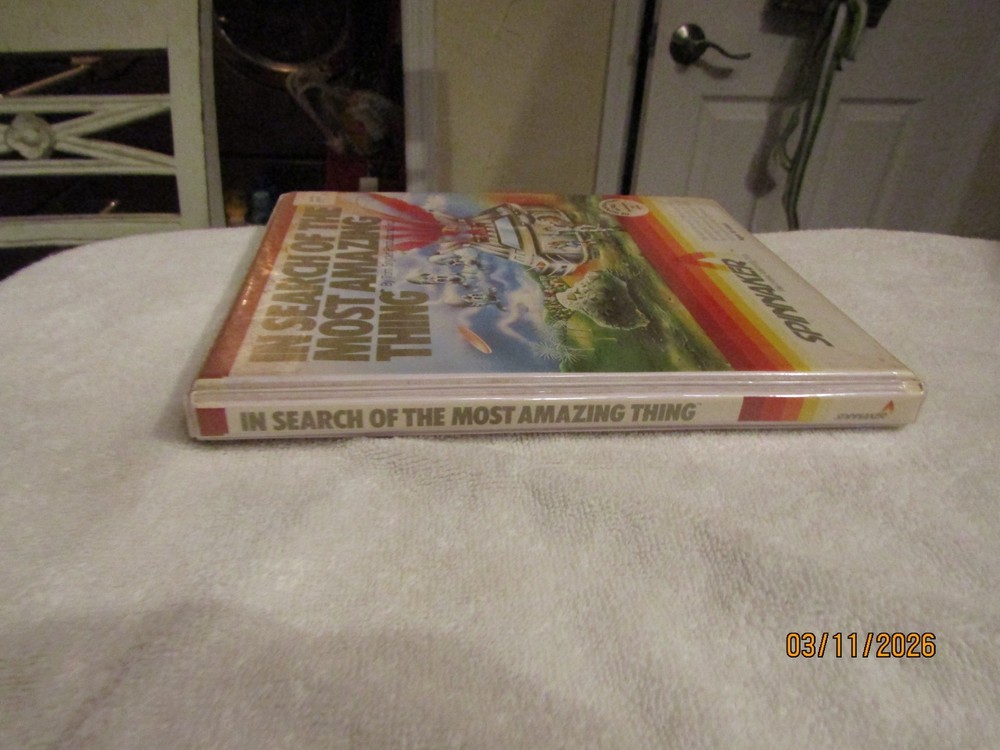 Spinnaker Search of Most Amazing Thing Apple Computer 1983 Computer Game Program