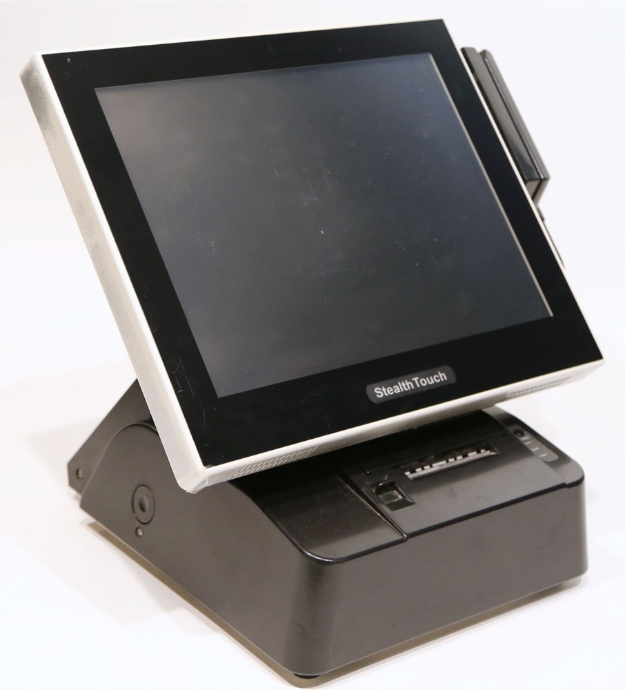 Pioneer POS Stealthtouch; 15" Display, W/ Rear Display