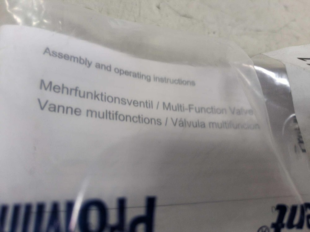 ProMinent MFV-DK sz 1.5/16bar Multi-Function Pump Valve 792011 for Dosing Pump