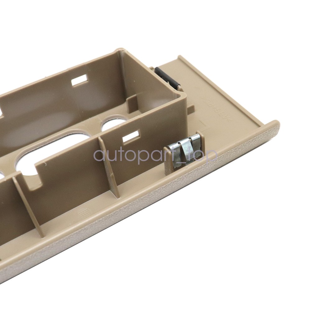 NEW For Ford Expedition 2003-06 Front Driver Door Panel TAN Window Switch Bezel