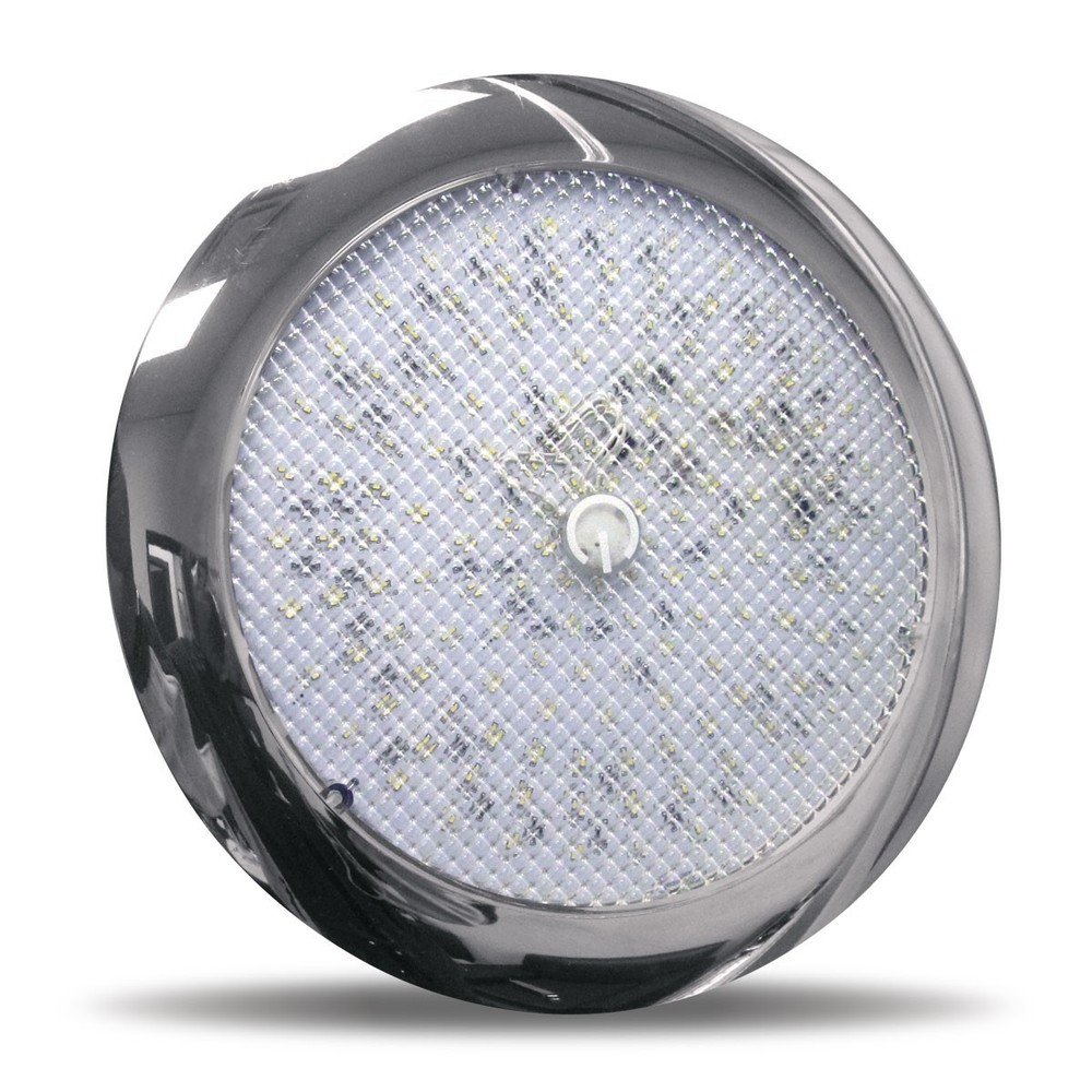 Large Ultra-Thin LED Ceiling Cab/Sleeper Lamp with Touch Switch - 2 Functions