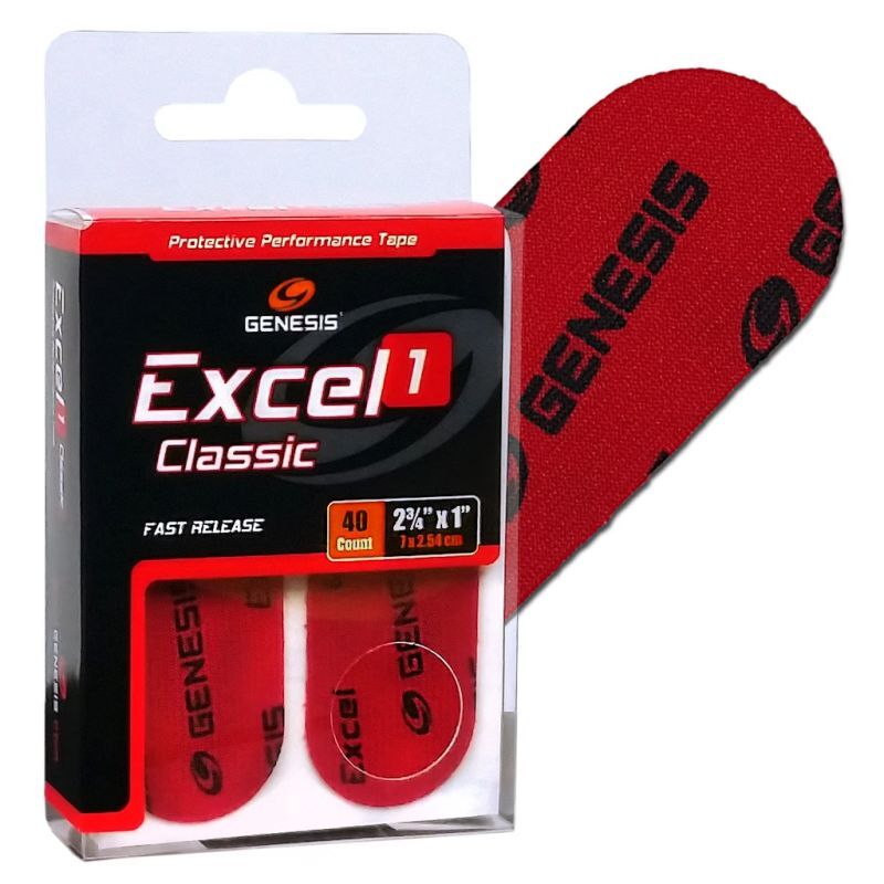 Genesis Excel Classic Performance Tape 40 pcs - Red - Fastest