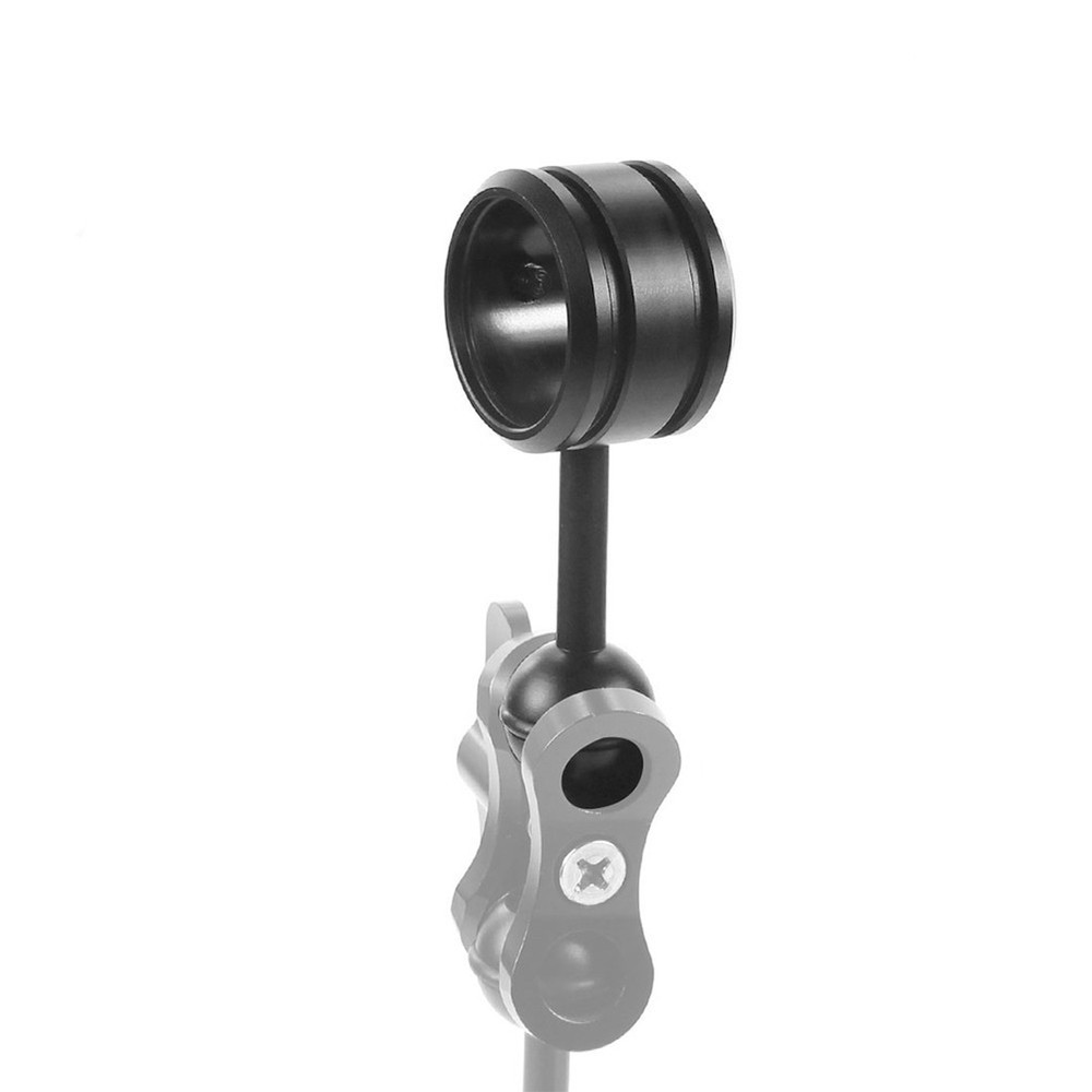 Robust Diving Light Bracket 1 Inch Ball Joint Adapter for Flashlight Stability