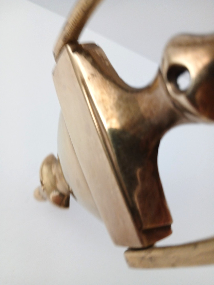 Vintage Solid Heavy Brass 7” Door Knocker Classic Simple Design