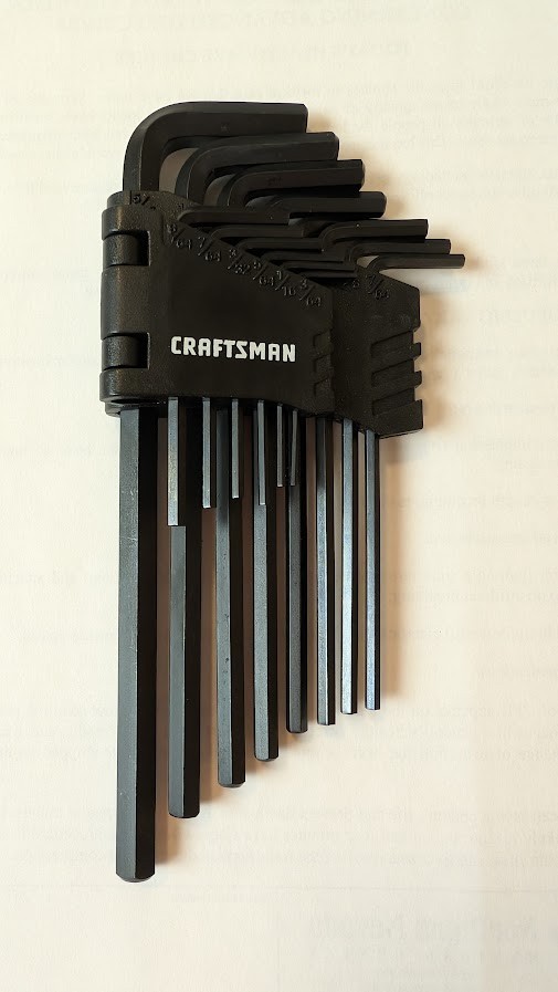 Craftsman Hex Key Set 14 Piece SAE Short / Long Arm