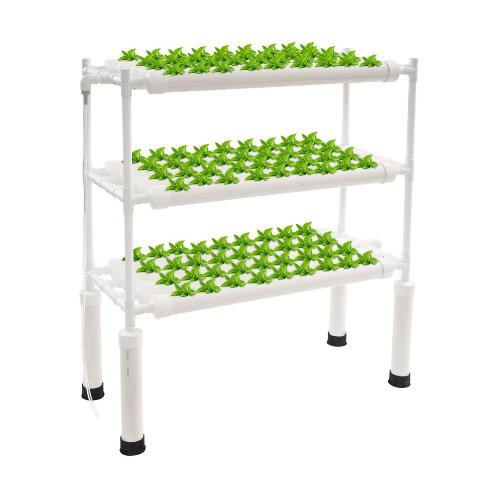 108-Hole Hydroponic Growing Kit Vertical Hydroponics Growing System for Balcony