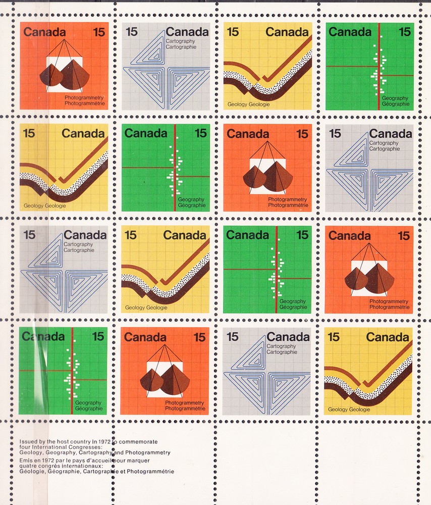 W CANADA 0582-585a LL1 EARTH SCIENCES