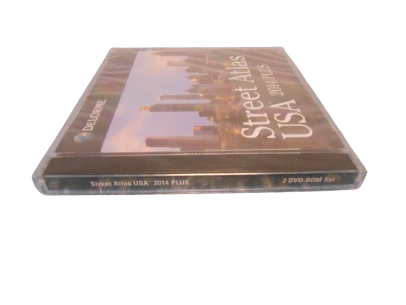 Delorme Street Atlas USA 2014 Plus Double Disc DVD 2 DVD ROM SET