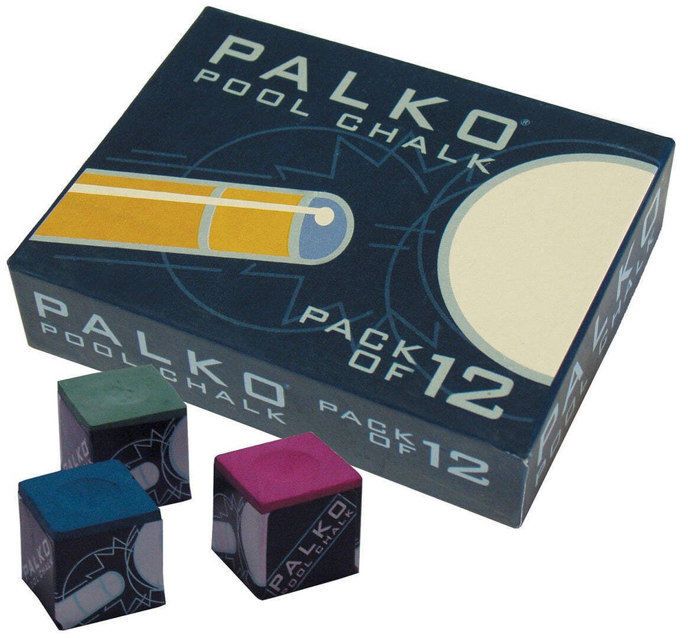 Pool Chalk 12 Pieces