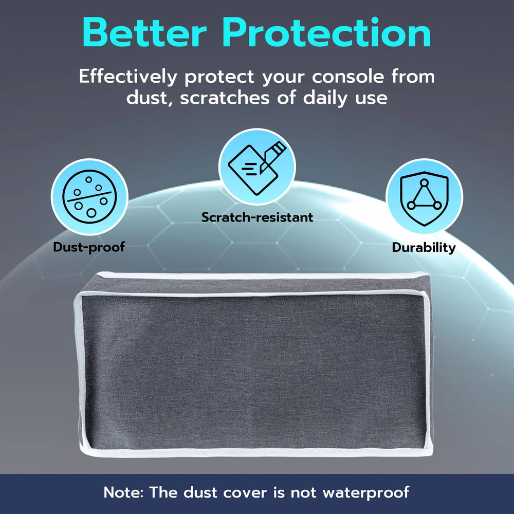 Grey Protective Dust Cover for Nintendo Switch 2