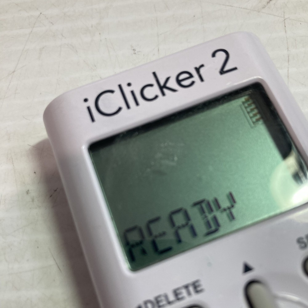 iClicker 2 Student Remote Clicker White