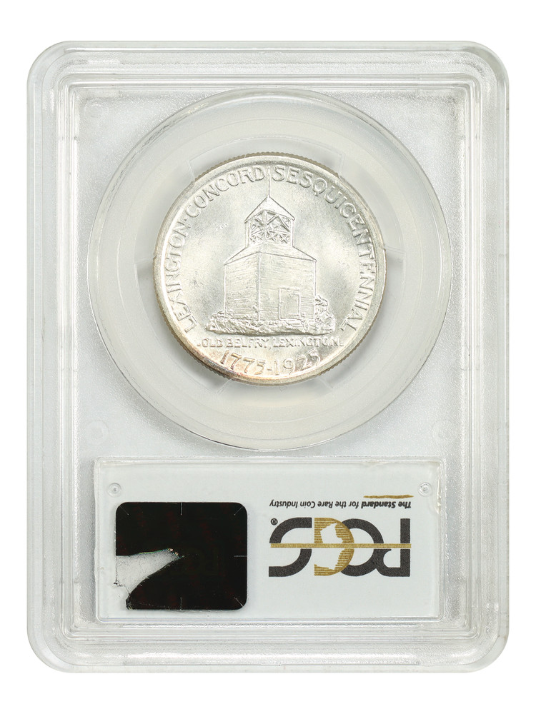 1925 50C Lexington PCGS MS65 - Classic Silver Commemorative