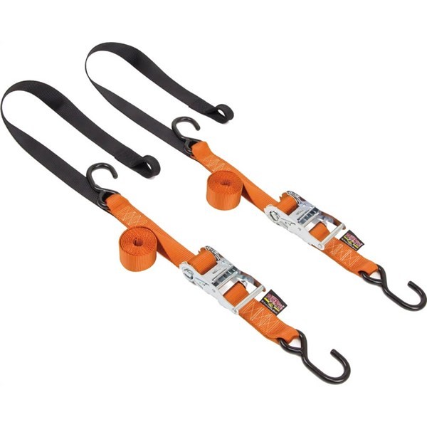 Powertye 1 1/2" Soft-Tye Tiedowns With S-Hooks |