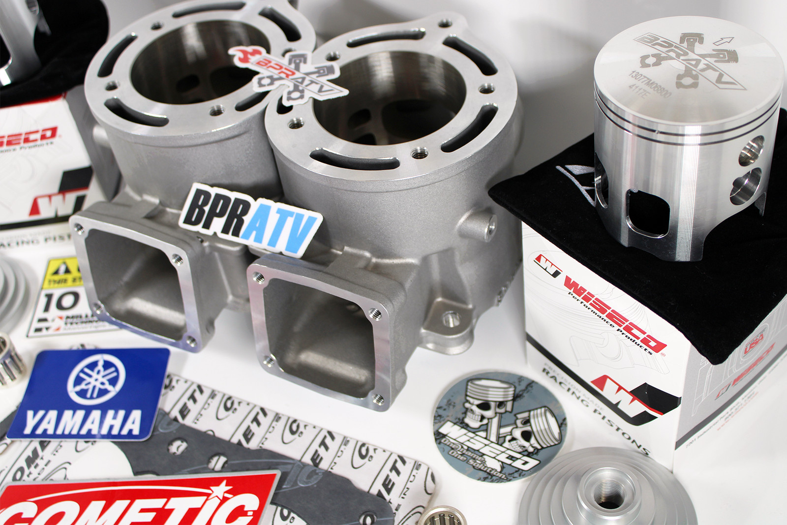 Yamaha Banshee Athena Style 68mm 400cc Big Bore Cylinders Wiseco Pistons & Domes