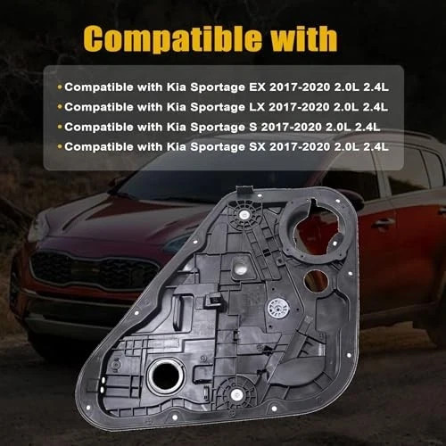 Rear Right Side Power Window Regulator Panel 83481D9000 Compatible with Kia
