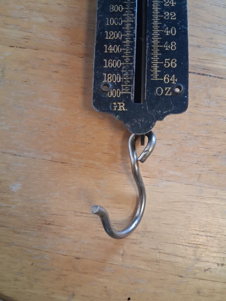Vintage Chatillon’s Improved Package Scale 2000 Grams & 64 Ounces