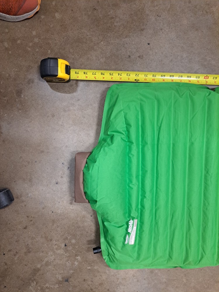 Thermarest NeoAir MO315872 6ft Plus Tested