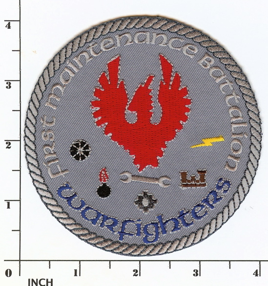 USMC 1st Maintenance Battalion PATCH Marines 1st Maint Bn WARFIGHTERS Phoenix !