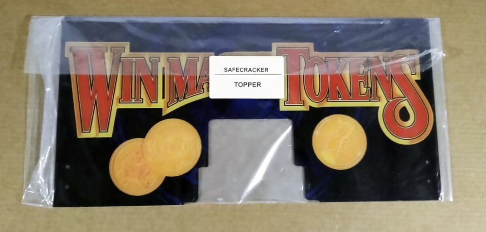 Bally SAFE CRACKER Pinball Machine TOPPER