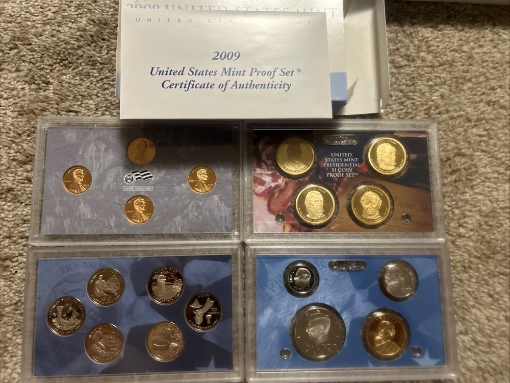 1968 to 2017 COMPLETE RUN US MINT PROOF SETS 50 ORIGINAL SETS