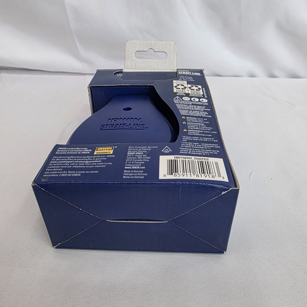 Irwin Chalk Line Reel Kit With 8 Oz Blue Chalk