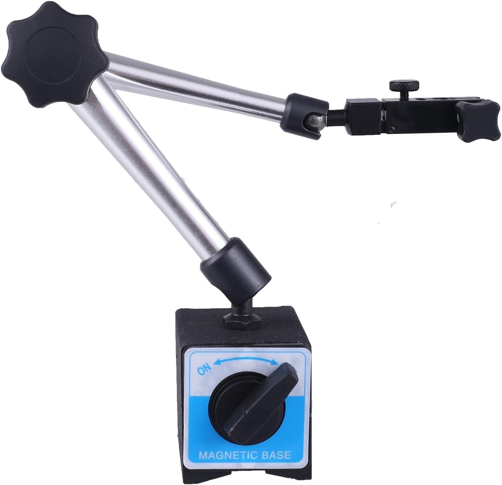 Magnetic Base Stand for Digital Dial Indicator, Three Three-Arm