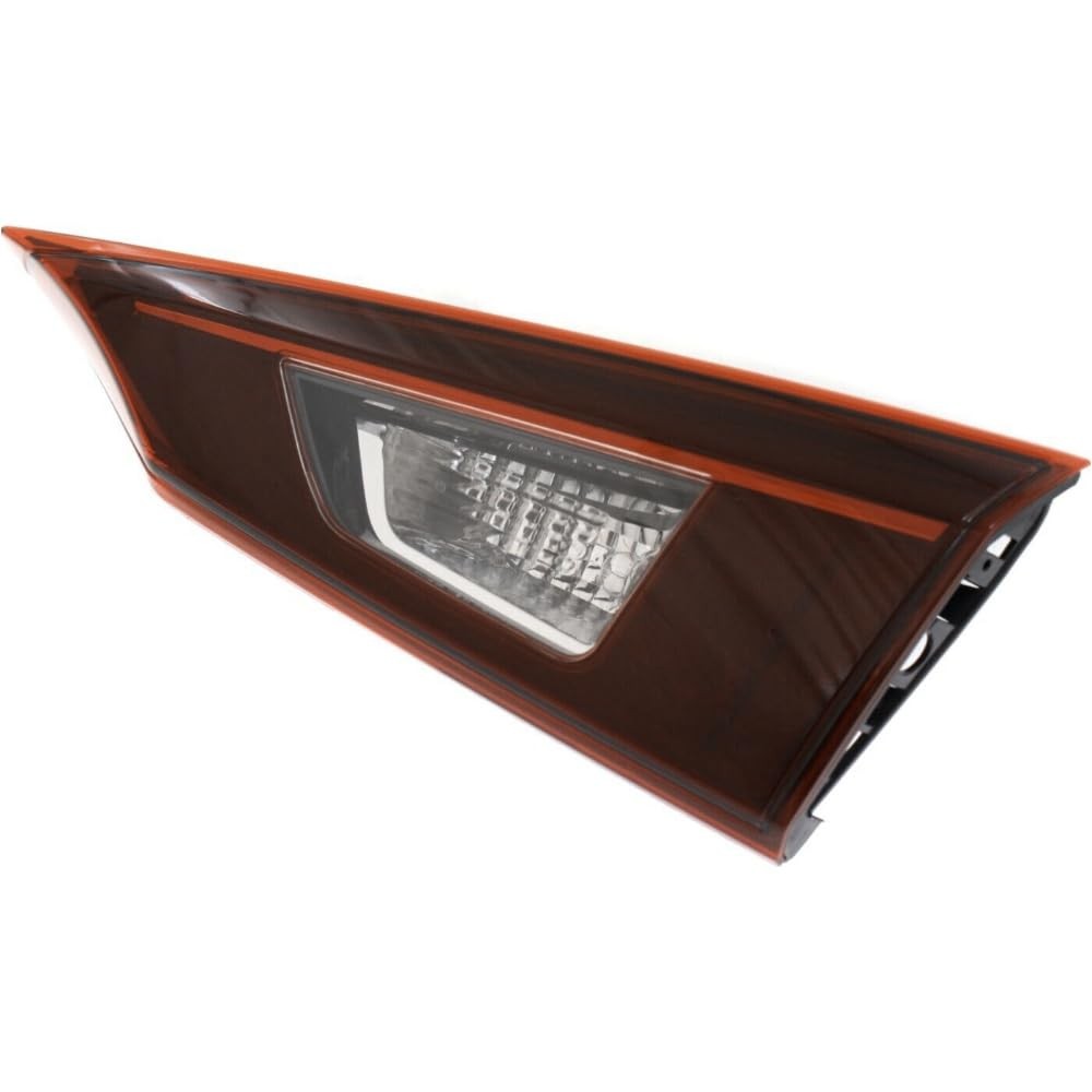 Passenger Inner Side Tail Light Clear Red Lens Halogen Bulb MA2803123C