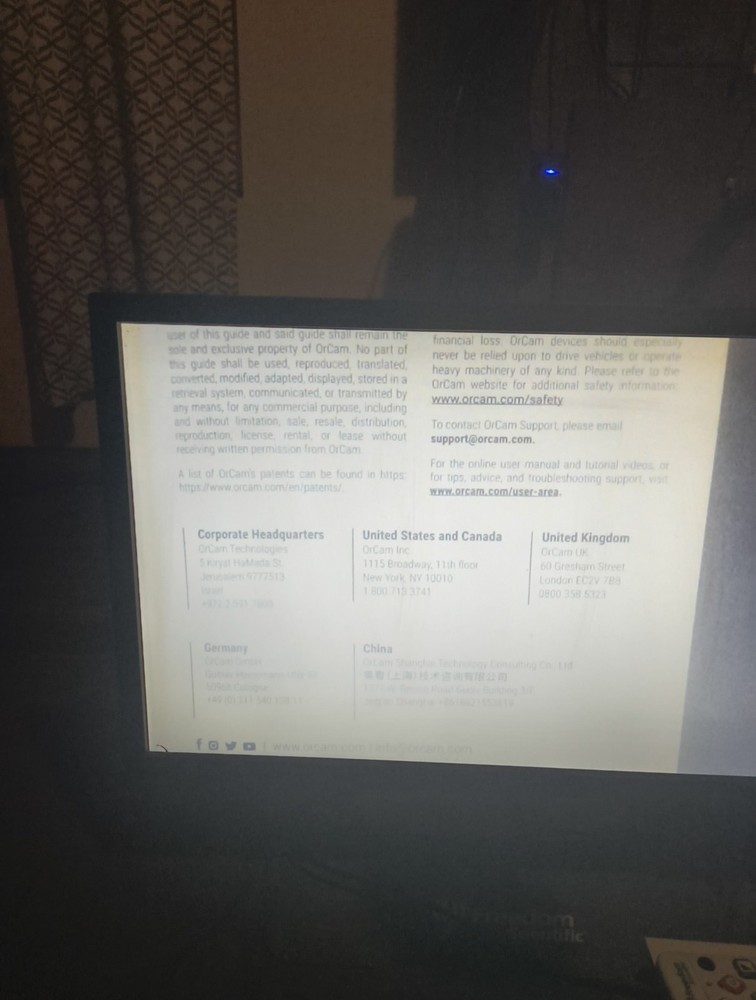 Freedom Scientific ONYX HD Deskset Magnifier Document Reader