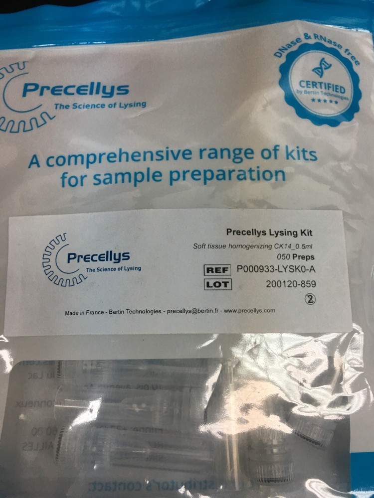 Precellys REF P000933-LYSKO-A Precellys Lysing Kit Lot 2 PKS