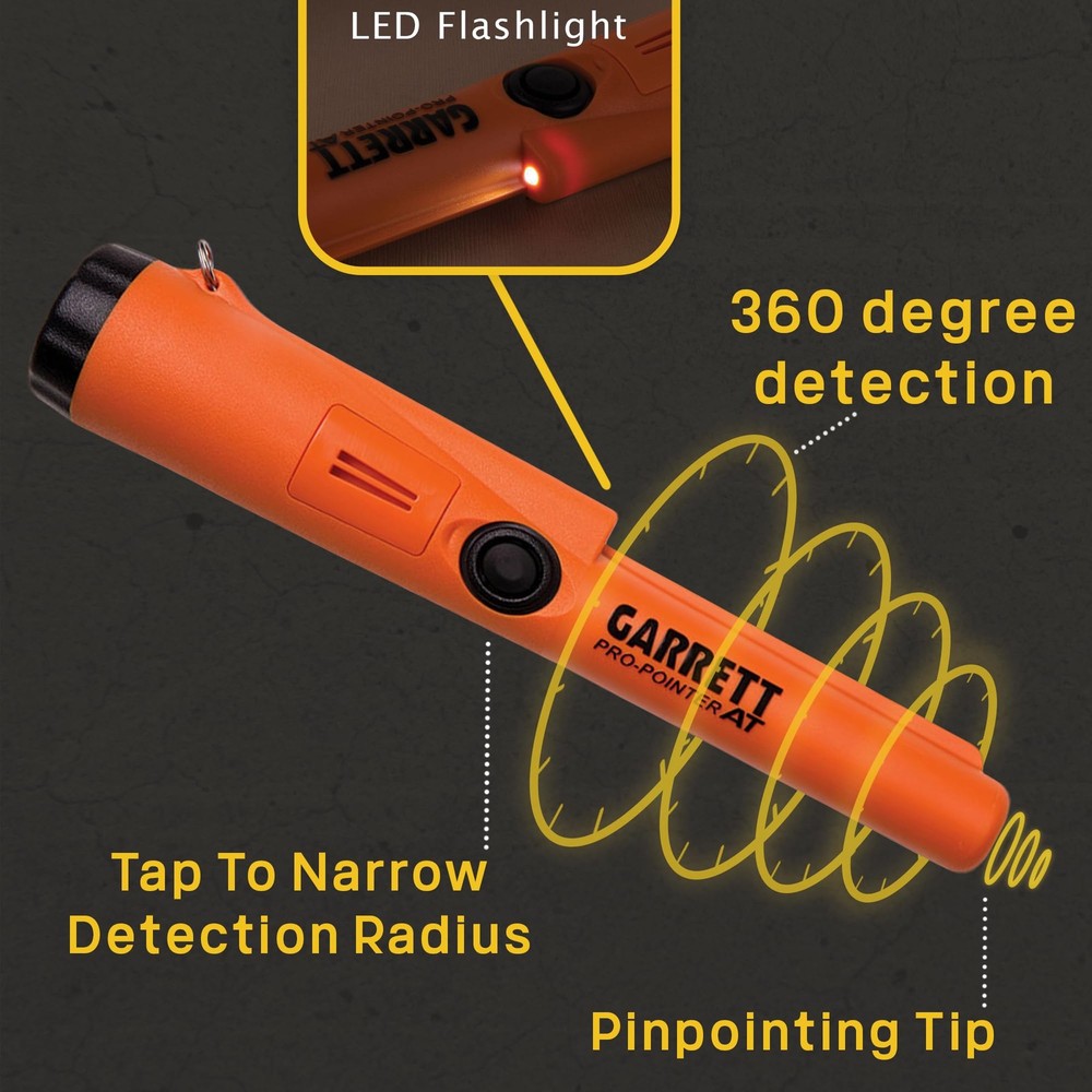 Garrett Pro-Pointer at Waterproof Metal Detector Pinpointer – Made in The USA...