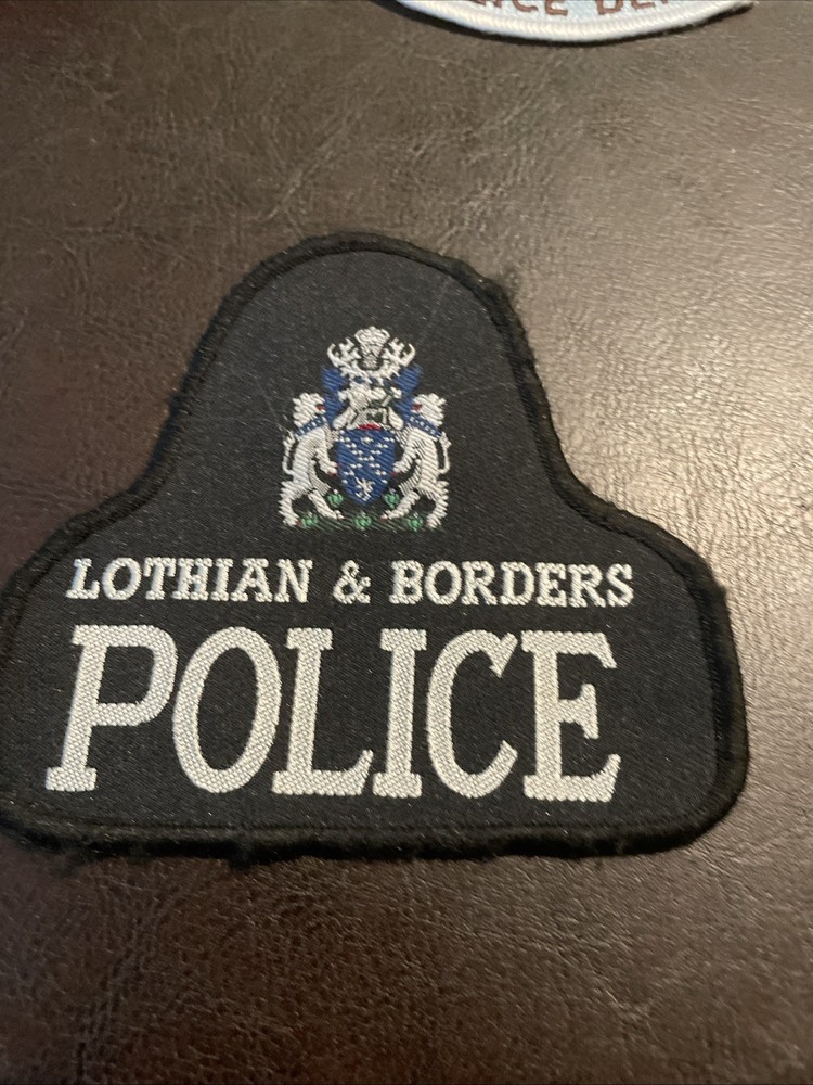 LOTHIAN & BORDERS  POLICE  Bellshaped UK Bobbies Patch